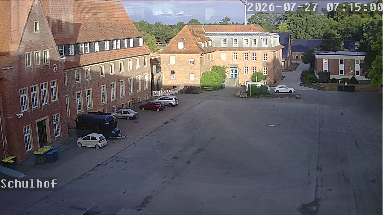Webcam Schulhof 07:15