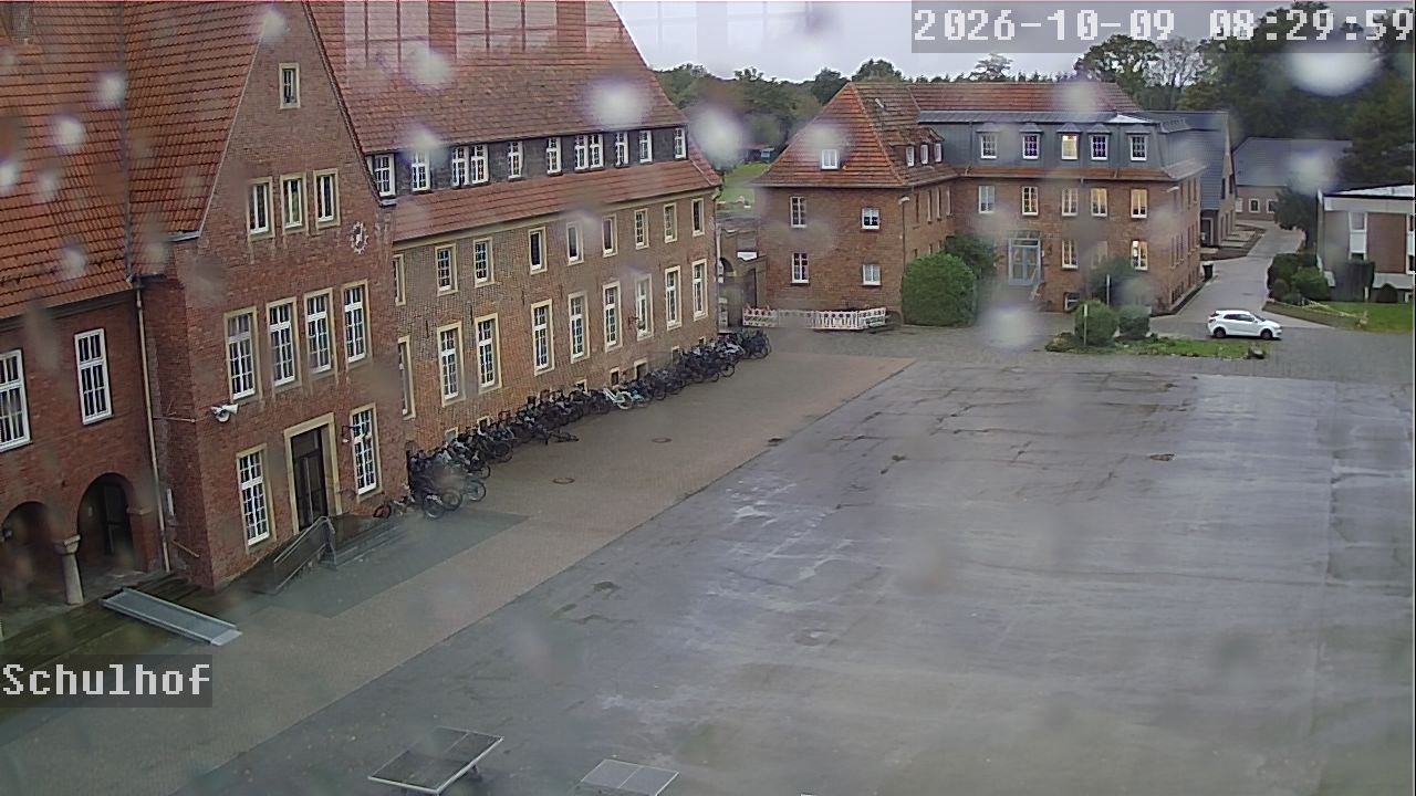Webcam Schulhof 08:30