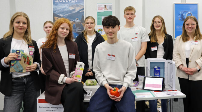 2. Platz beim Wettbewerb „Schüler macht MI(N)T