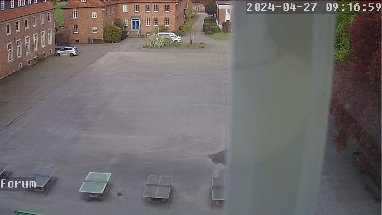 Webcam Schulhof 08:17