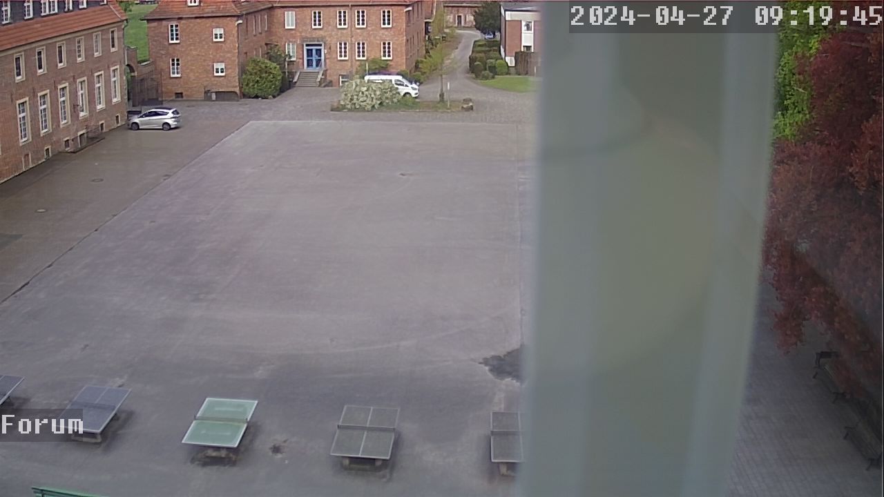 Webcam Schulhof 08:19