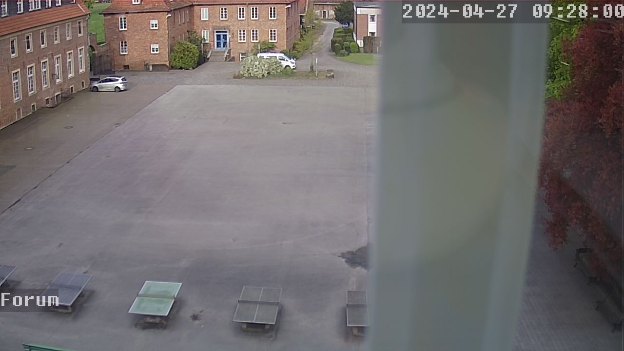 Webcam Schulhof 08:28
