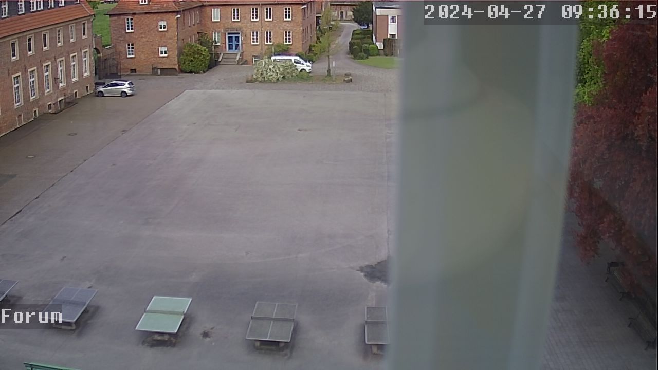 Webcam Schulhof 08:36
