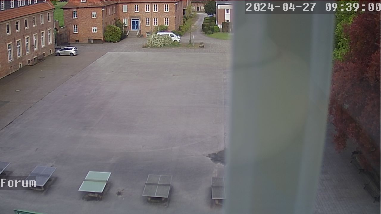 Webcam Schulhof 08:39