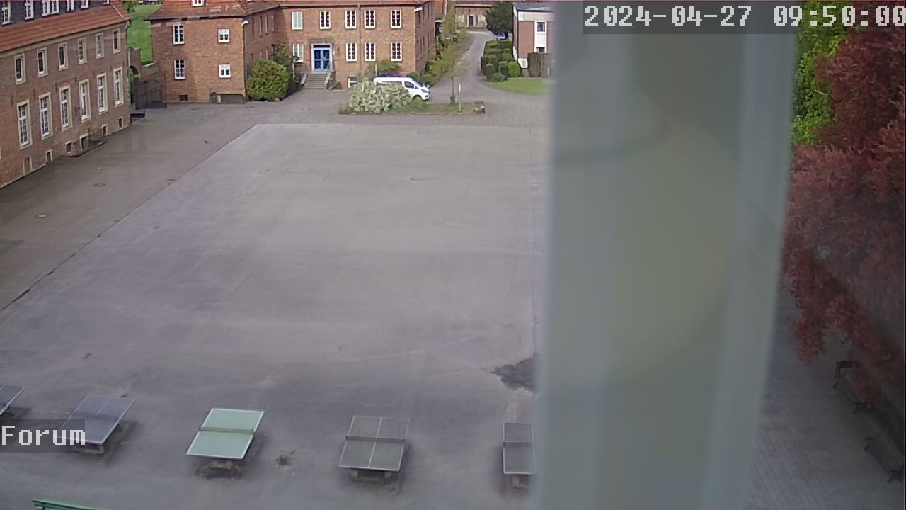Webcam Schulhof 08:50