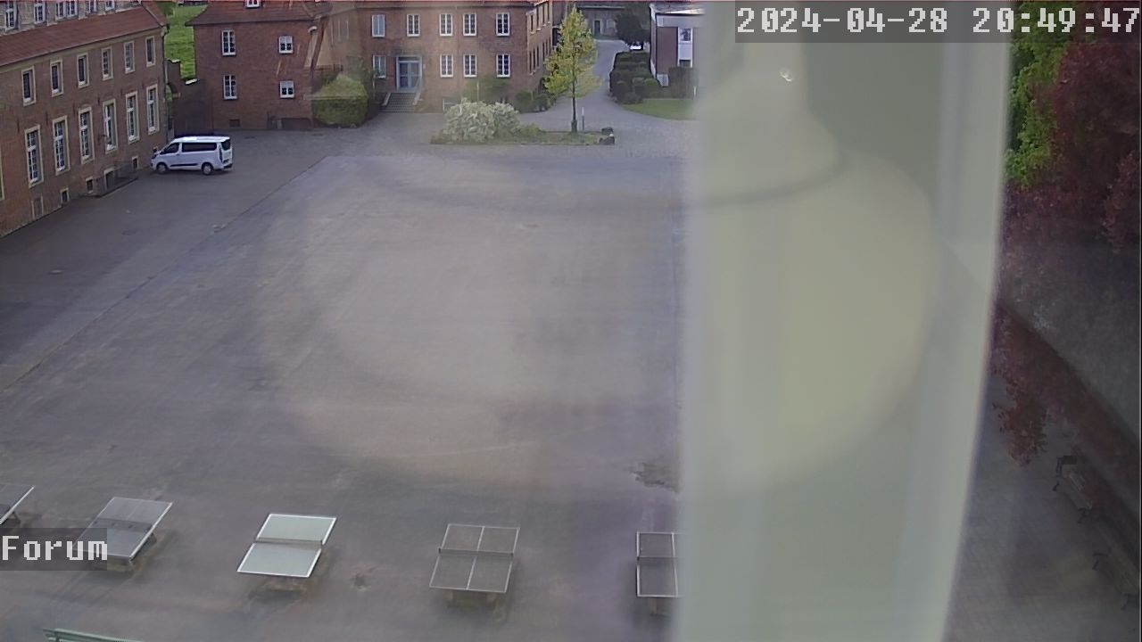 Webcam Schulhof 19:49