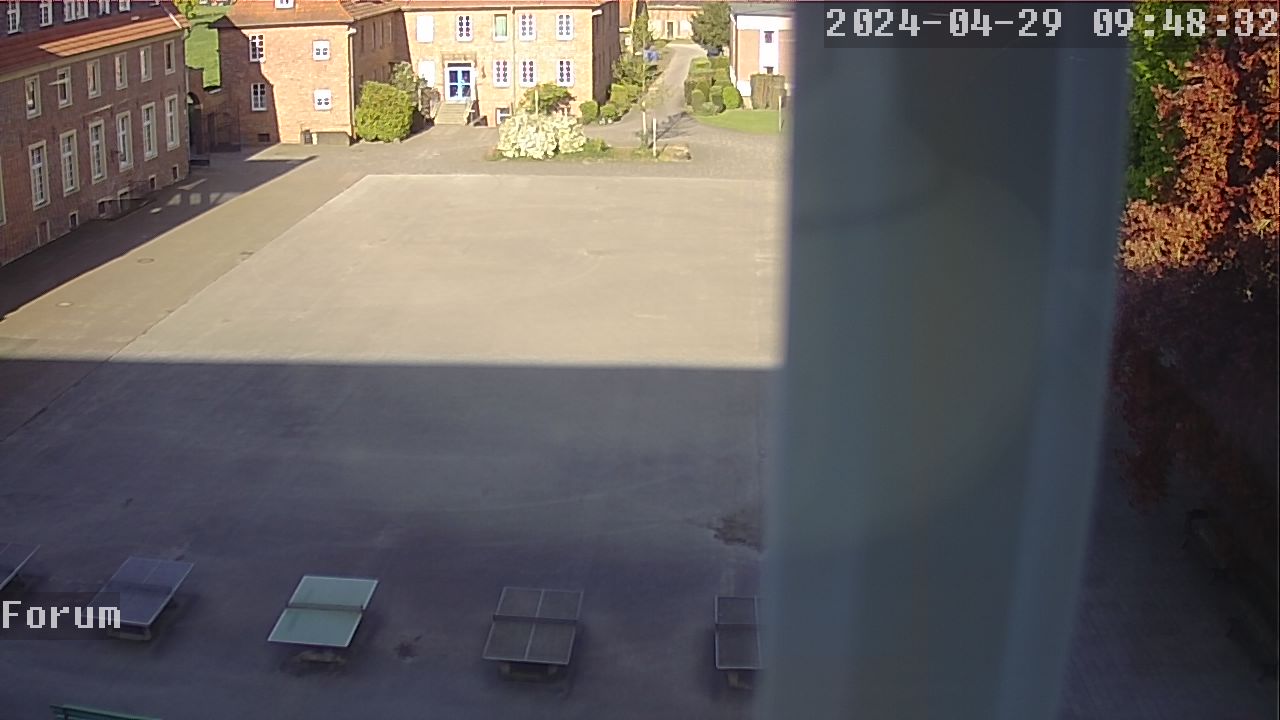 Webcam Schulhof 08:48