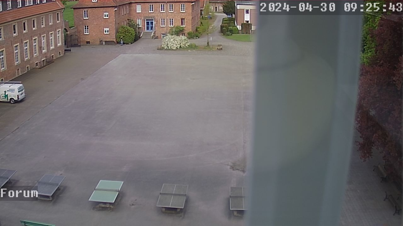Webcam Schulhof 08:25