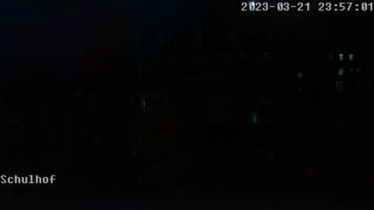 Webcam Schulhof 23:57