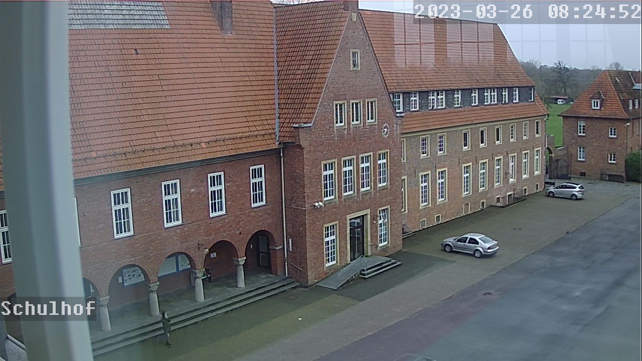 Webcam Schulhof 08:24