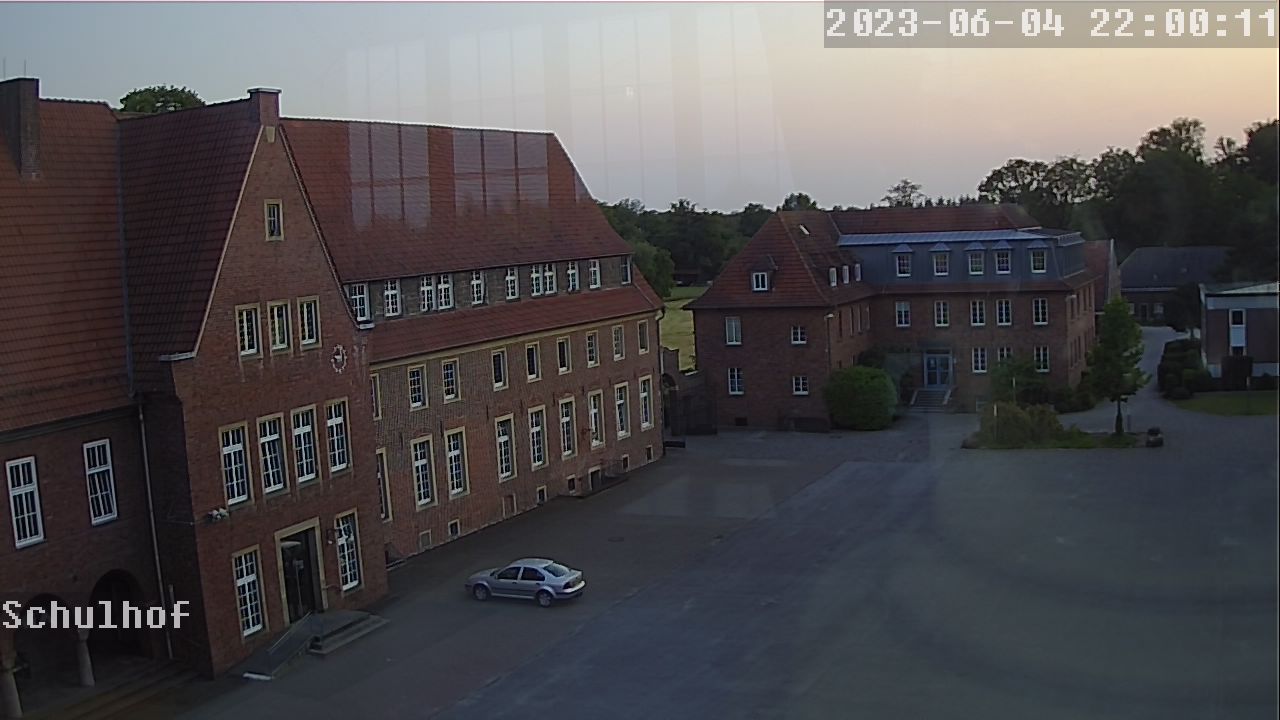 Webcam Schulhof 22:00