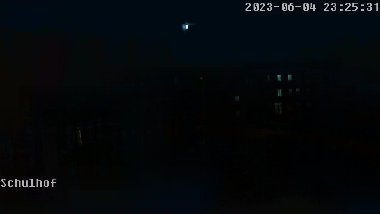 Webcam Schulhof 23:25