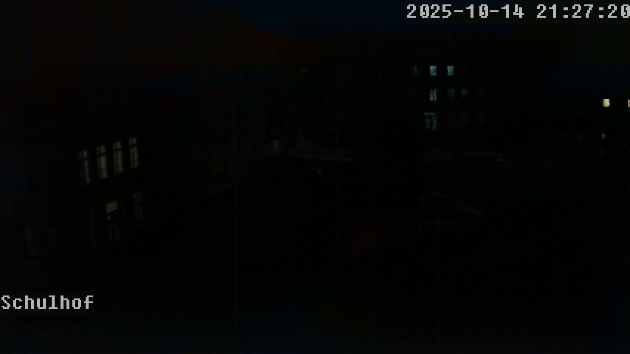 Webcam Schulhof 21:27