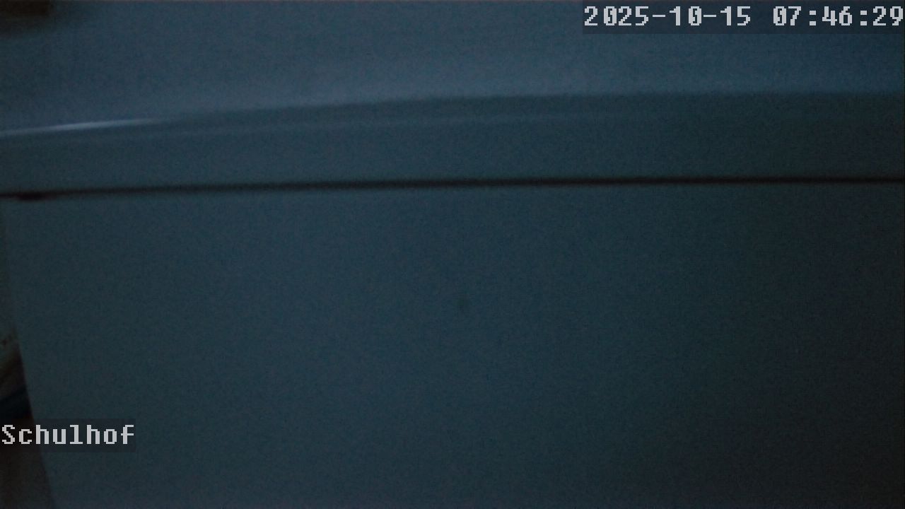 Webcam Schulhof 07:46