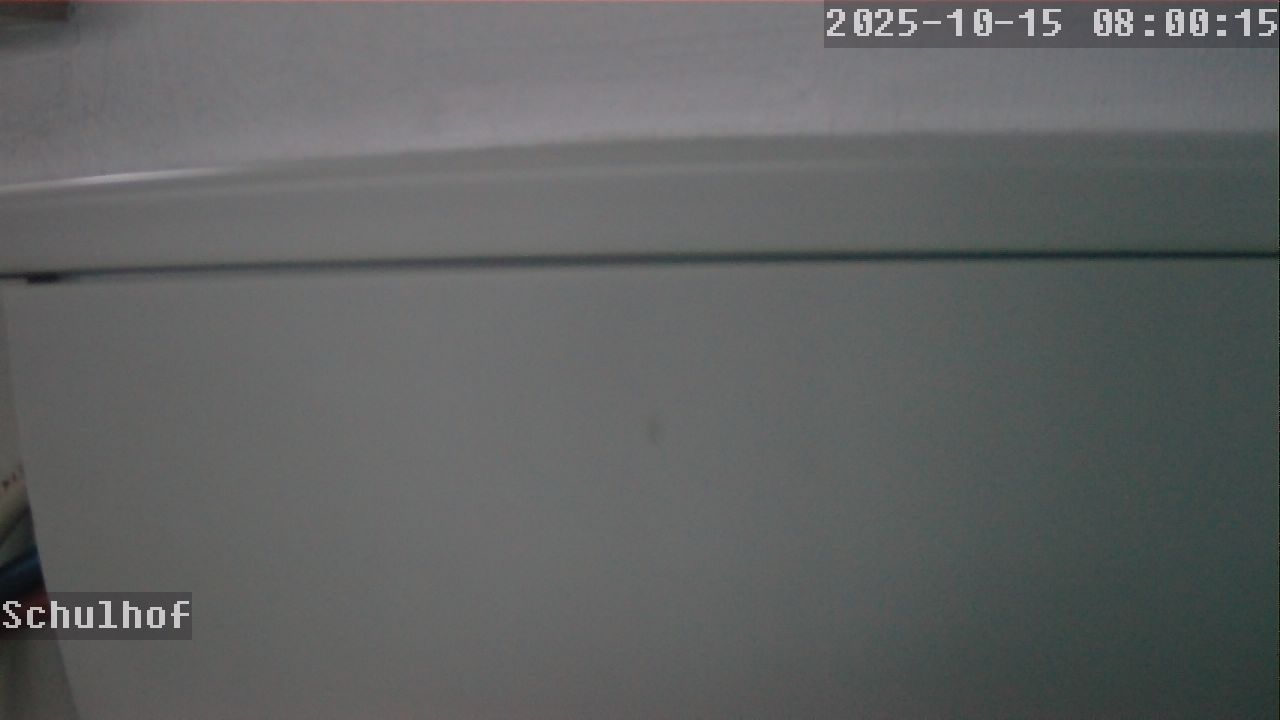 Webcam Schulhof 08:00