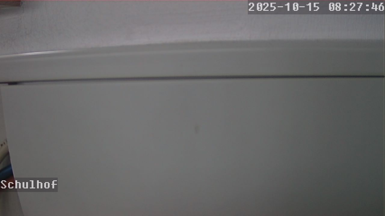 Webcam Schulhof 08:27