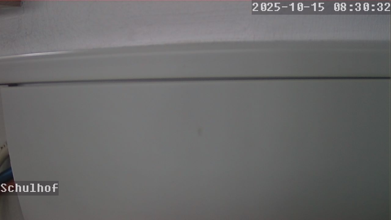 Webcam Schulhof 08:30