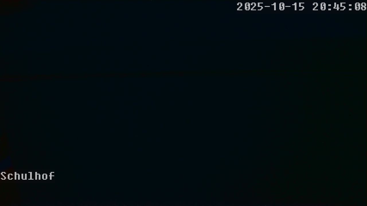 Webcam Schulhof 20:45
