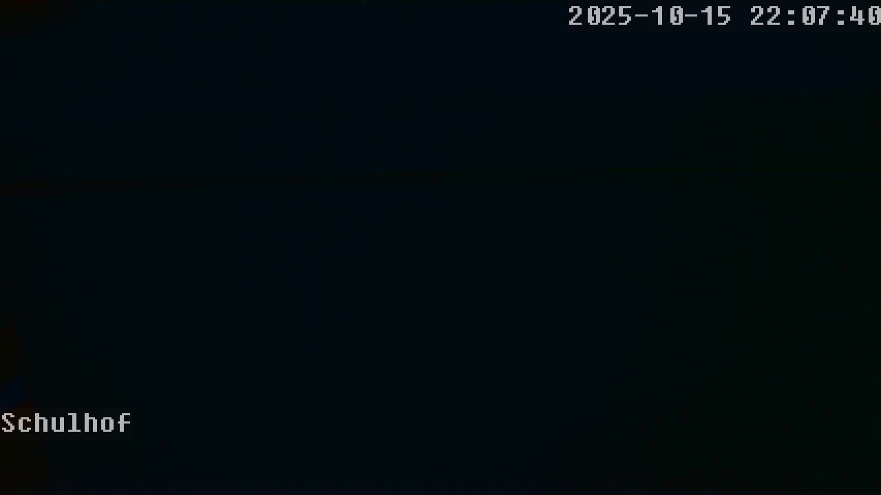 Webcam Schulhof 22:07