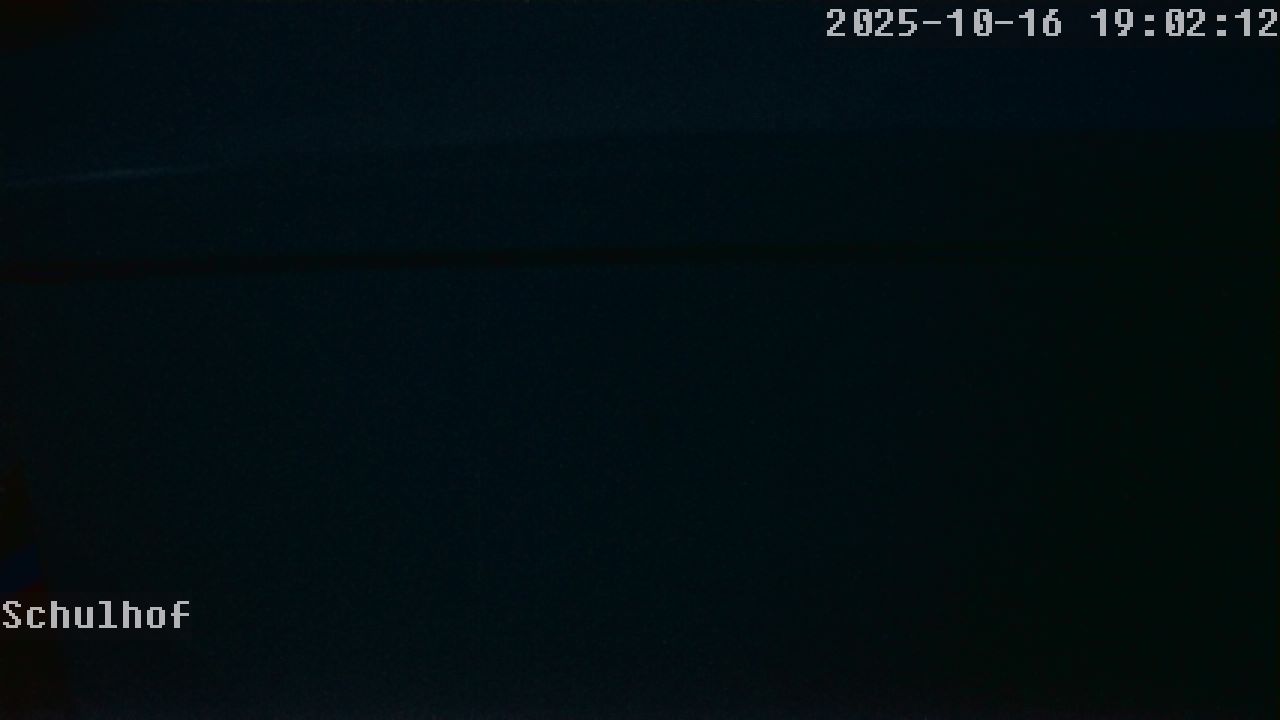 Webcam Schulhof 19:02