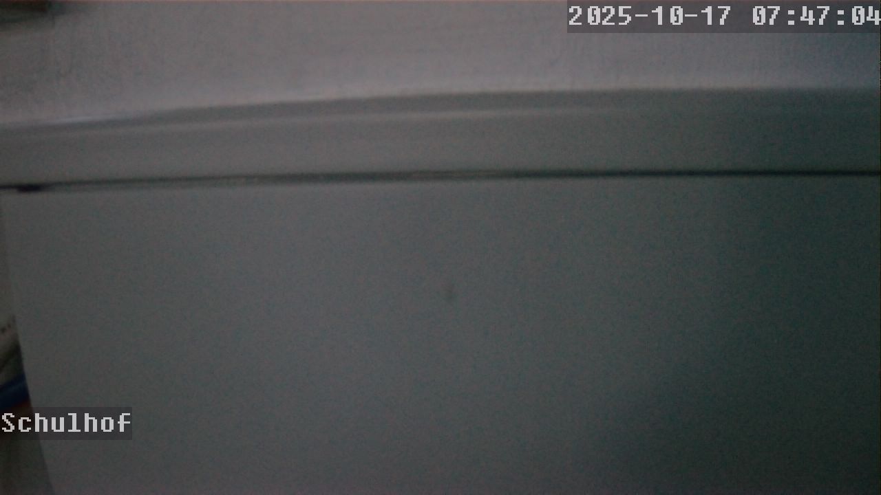 Webcam Schulhof 07:47