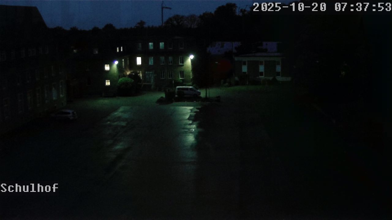 Webcam Schulhof 07:37