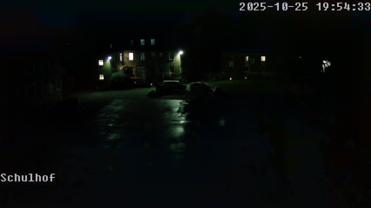 Webcam Schulhof 19:54