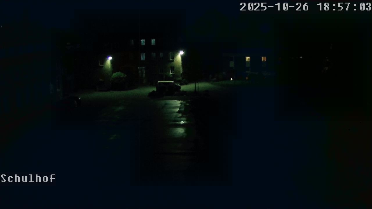 Webcam Schulhof 18:57