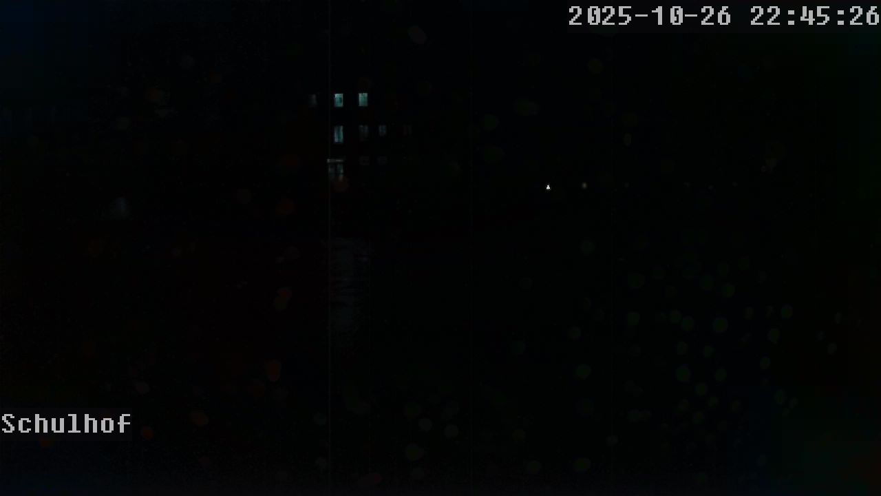 Webcam Schulhof 22:45