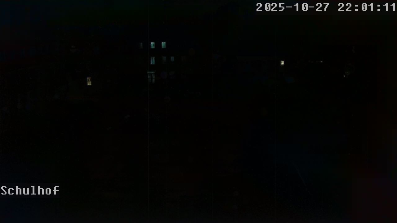 Webcam Schulhof 22:01