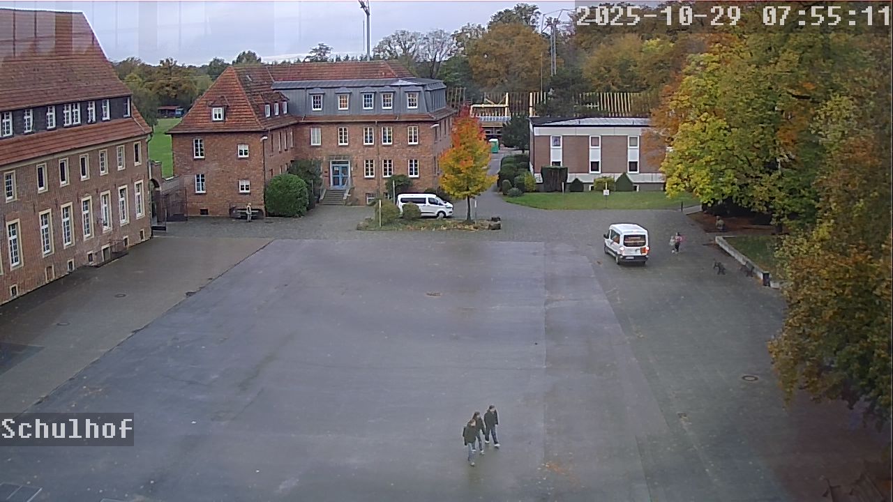 Webcam Schulhof 07:55