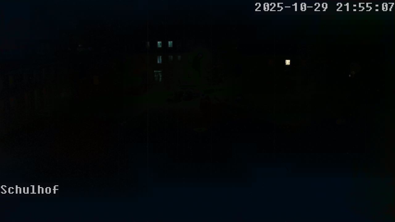 Webcam Schulhof 21:55
