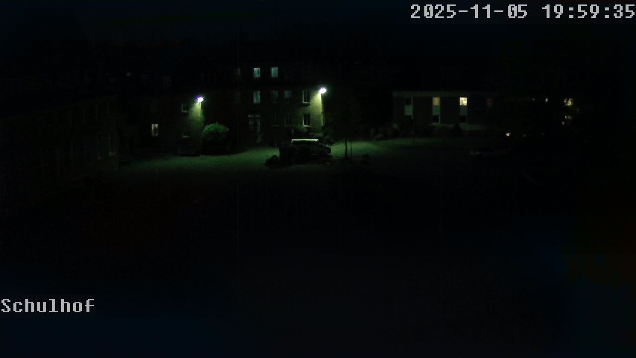 Webcam Schulhof 19:59