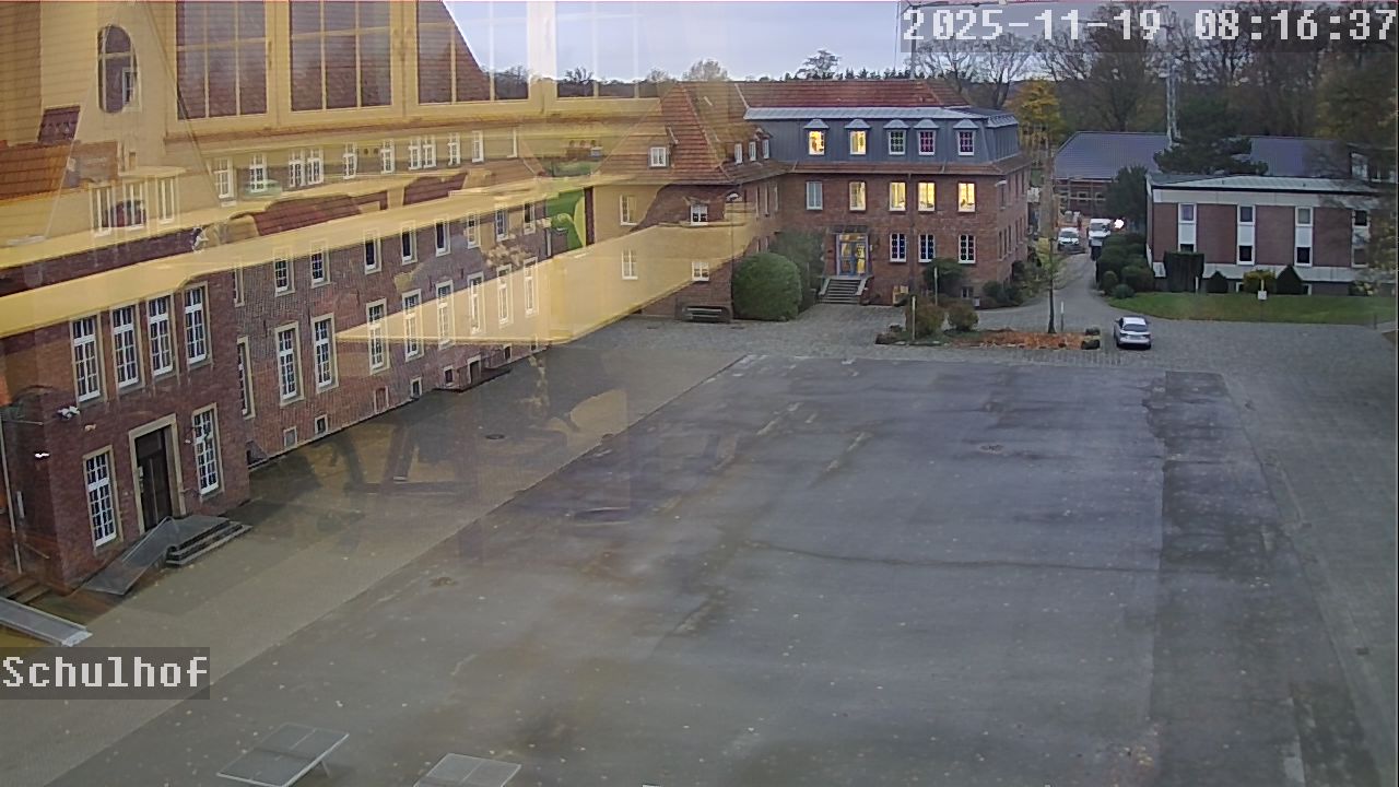 Webcam Schulhof 08:16
