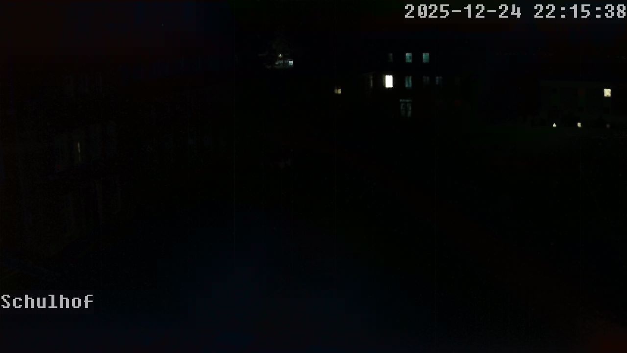 Webcam Schulhof 22:15
