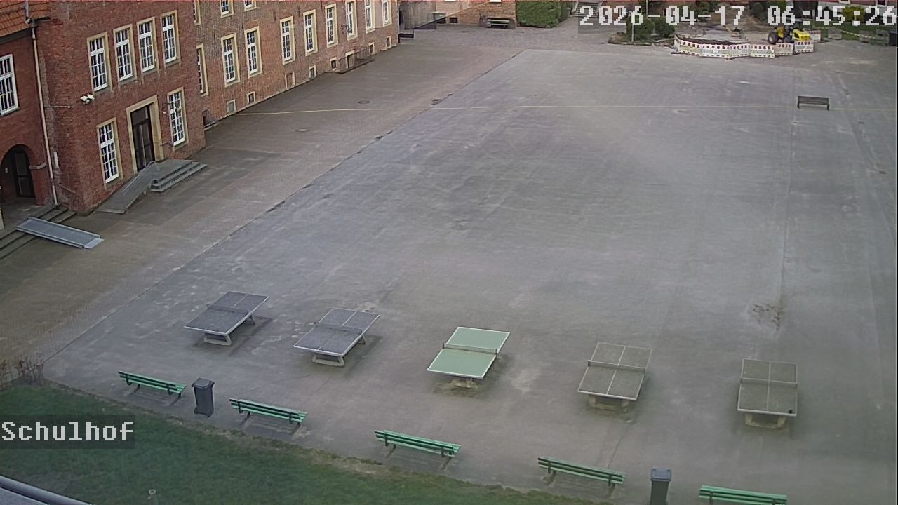 Webcam Schulhof 06:45