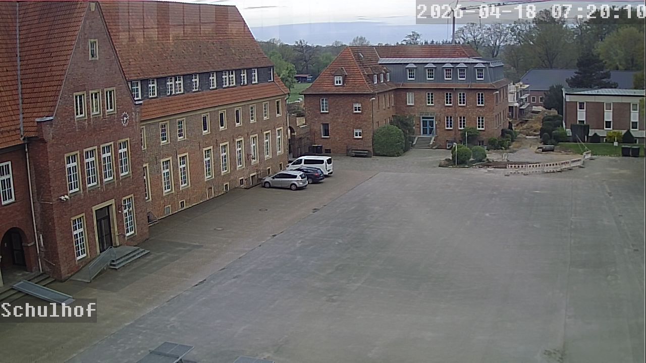 Webcam Schulhof 07:20