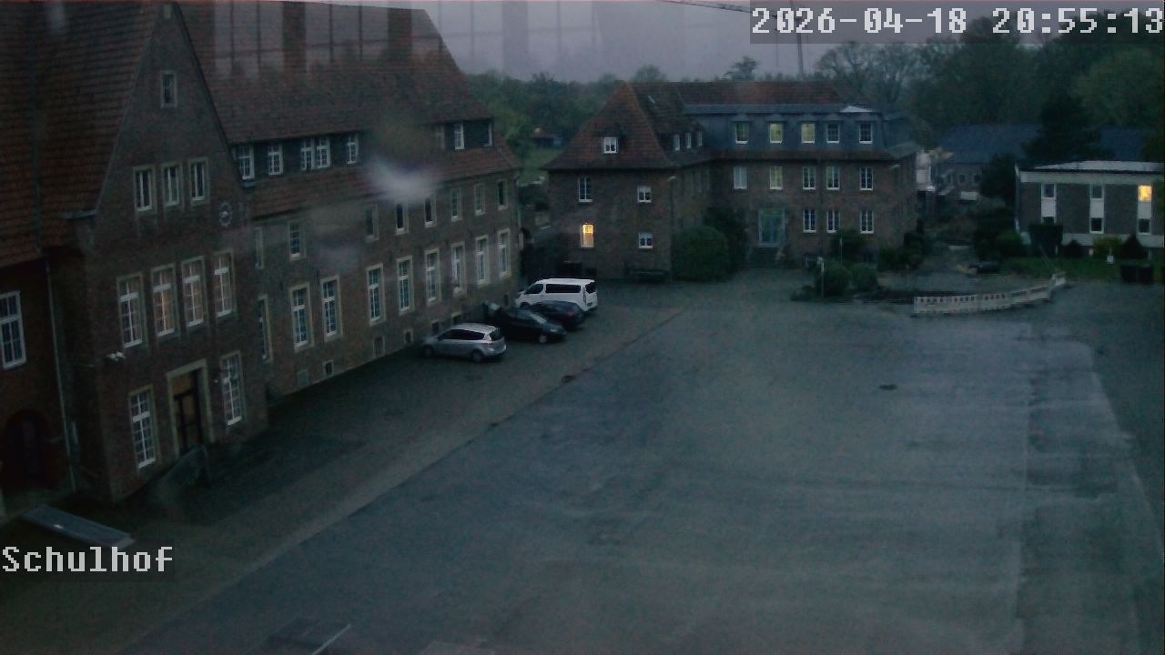 Webcam Schulhof 20:55