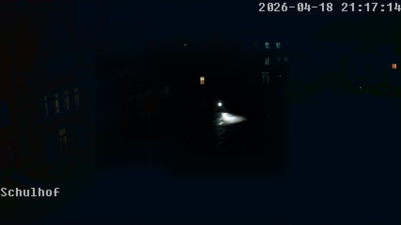 Webcam Schulhof 21:17