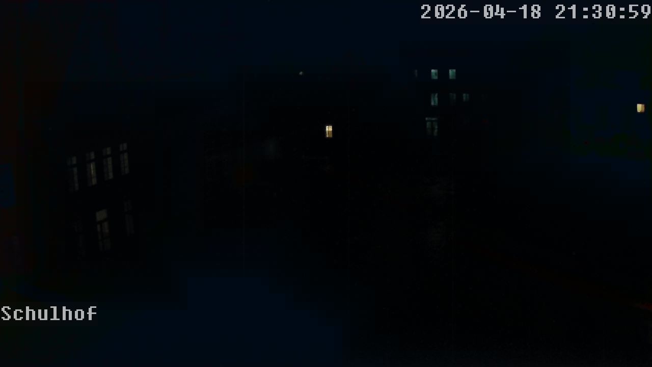 Webcam Schulhof 21:31