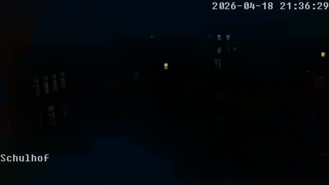 Webcam Schulhof 21:36