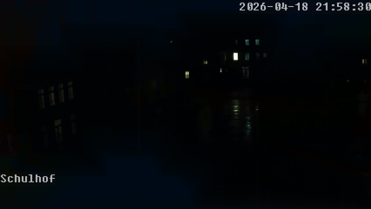 Webcam Schulhof 21:58
