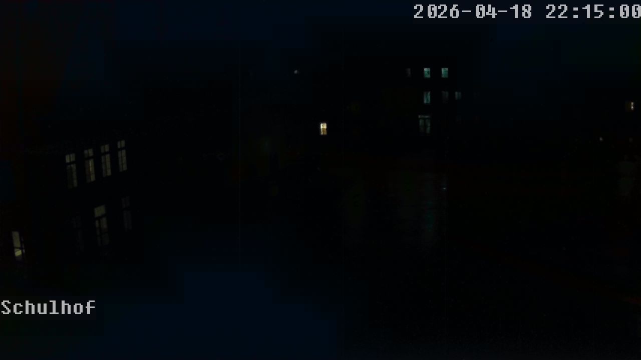 Webcam Schulhof 22:15
