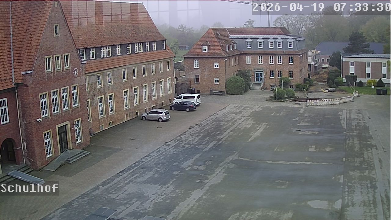 Webcam Schulhof 07:33