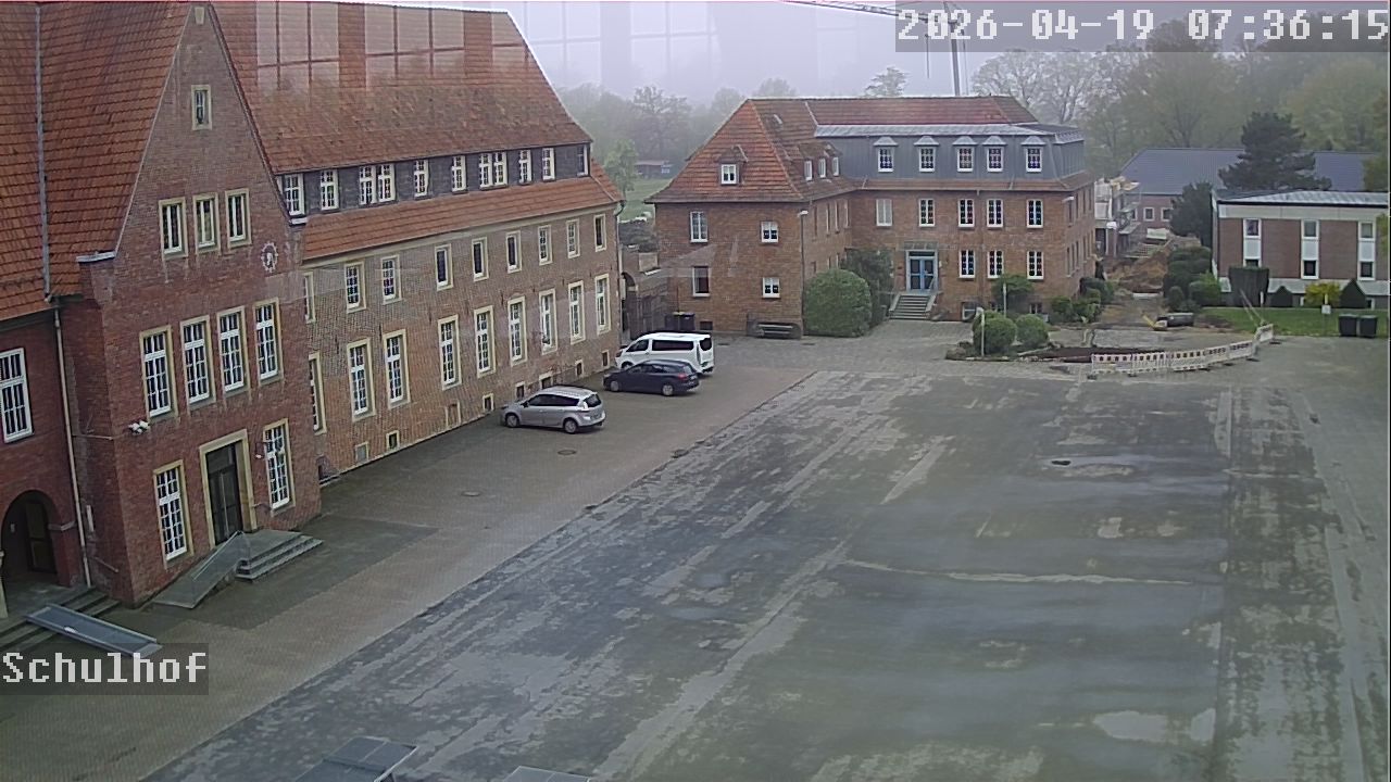 Webcam Schulhof 07:36
