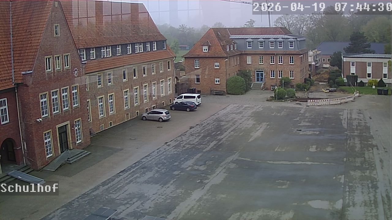 Webcam Schulhof 07:44