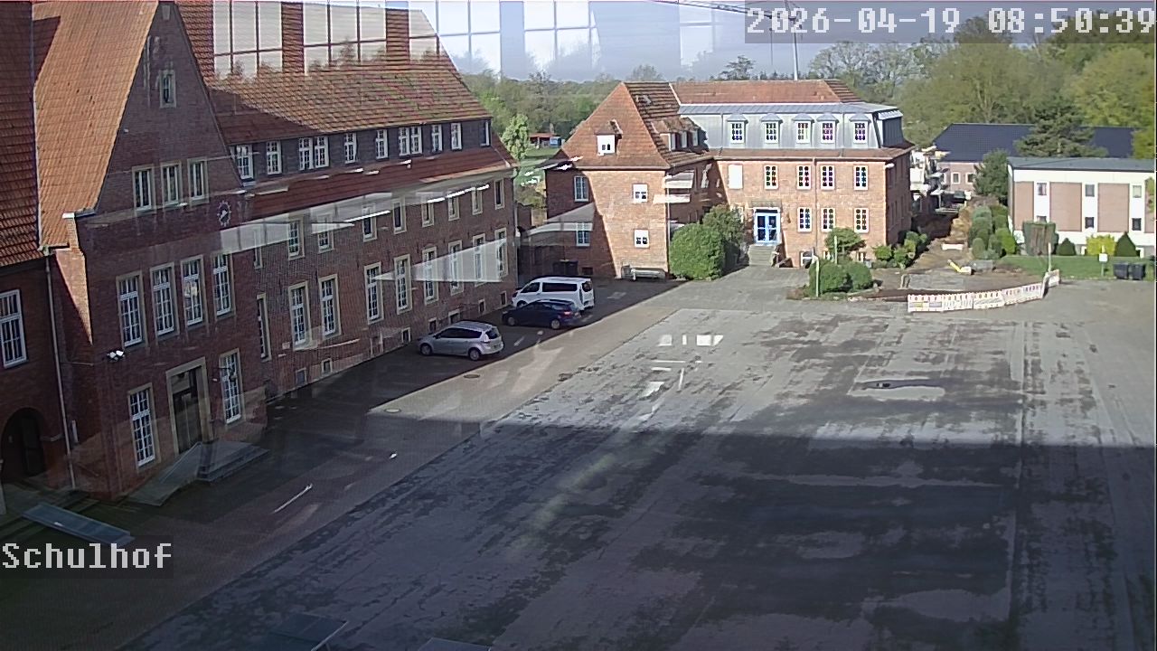 Webcam Schulhof 08:50
