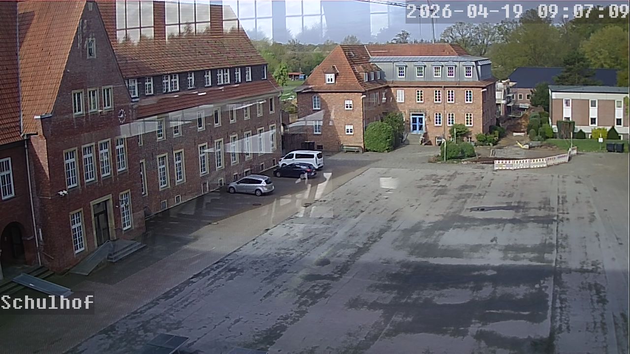 Webcam Schulhof 09:07