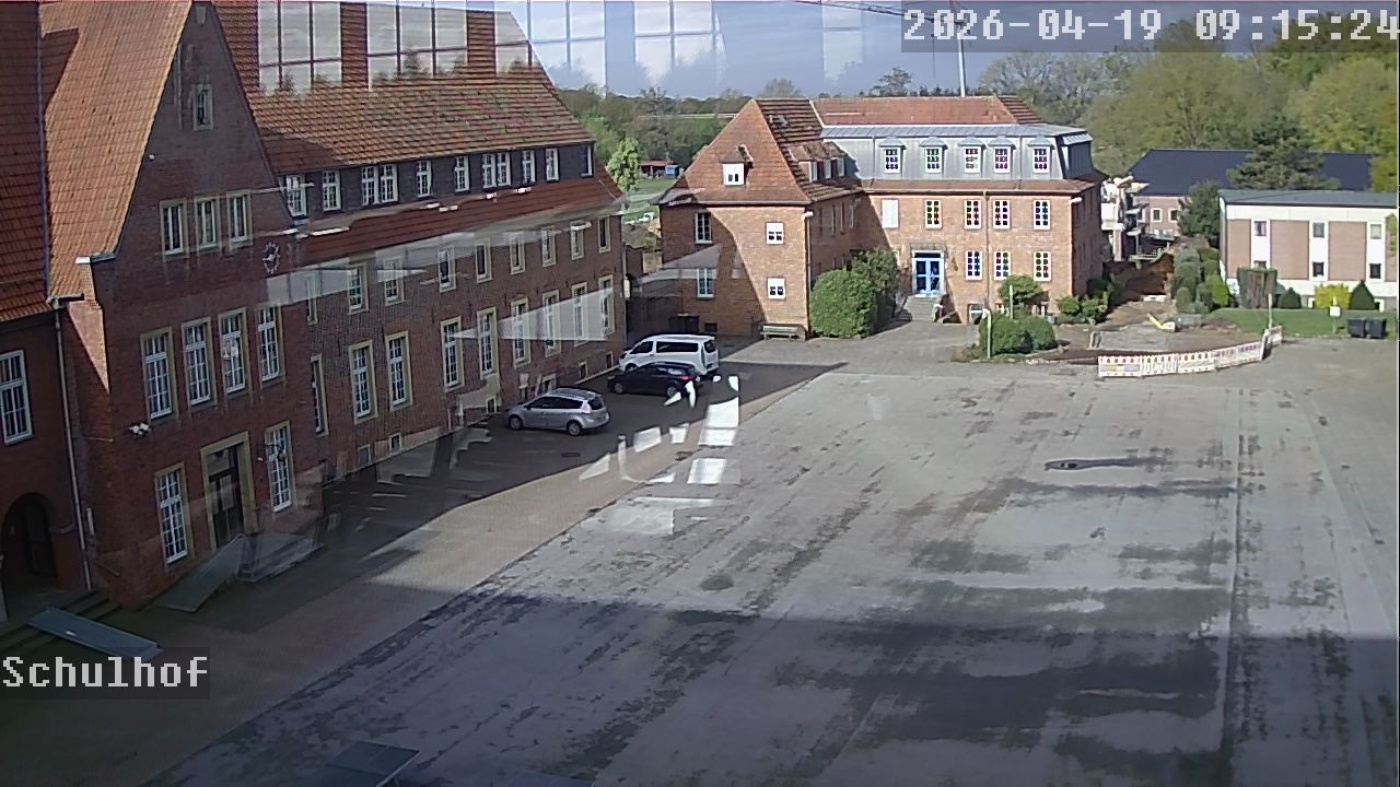 Webcam Schulhof 09:15