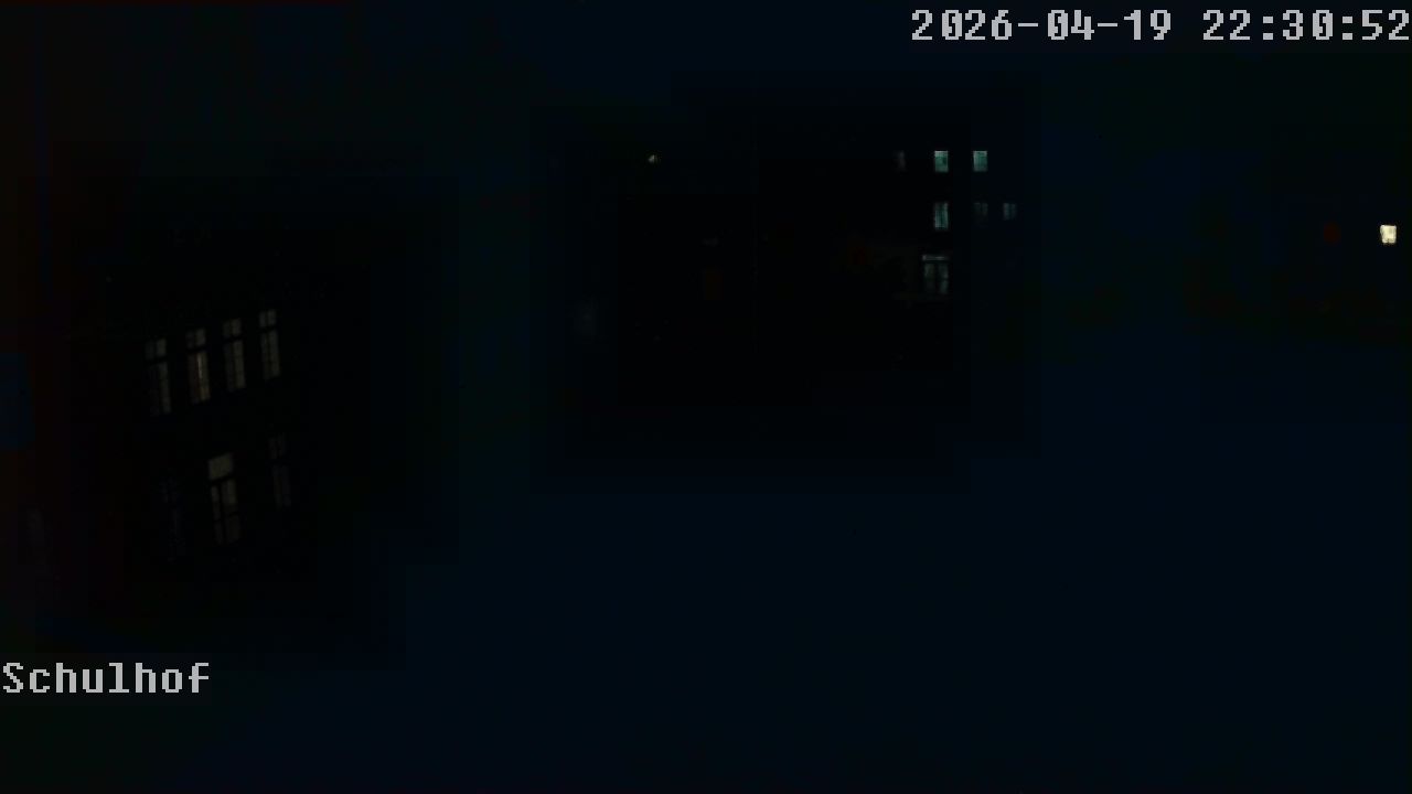 Webcam Schulhof 22:30